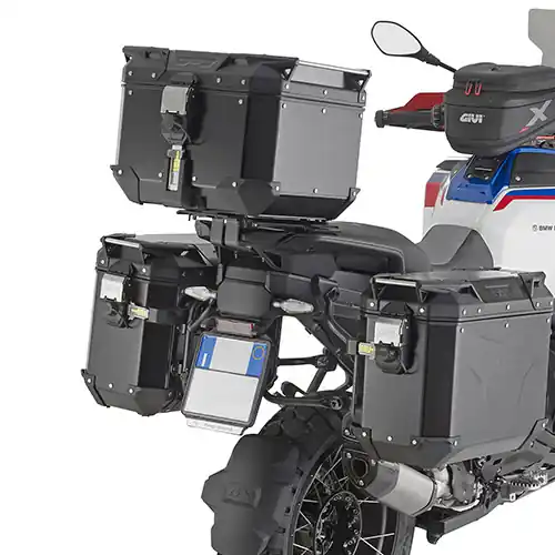 Occasione Imperdibile Tris Givi Trekker Outback Evo Smart Lock R1300GS ADV nero-