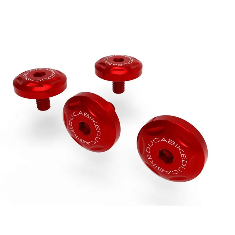 Promozione Kit Viti Deflettori Anteriori Dbk MTSV4 rosso-