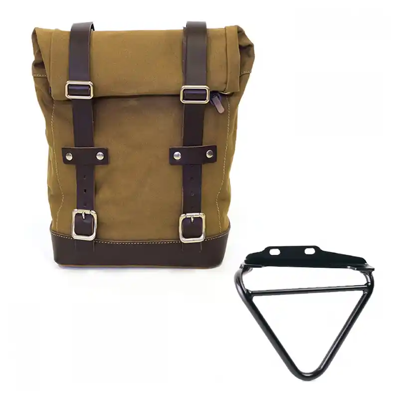 Kit Borsa Unit Garage Canvas Svartpilen beige- Saldi