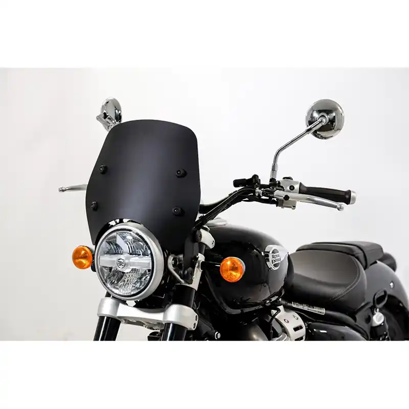 Ultimissimo Modello Cupolino Isotta RE Super Meteor 650 nero opaco-