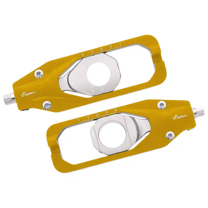 Tendicatori Catena Lightech YZF R1 2020 oro- Quantità Limitata