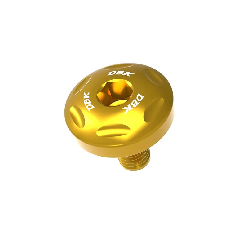 Spedizione Gratuita Vite Parafango Posteriore Dbk HM 698 oro-