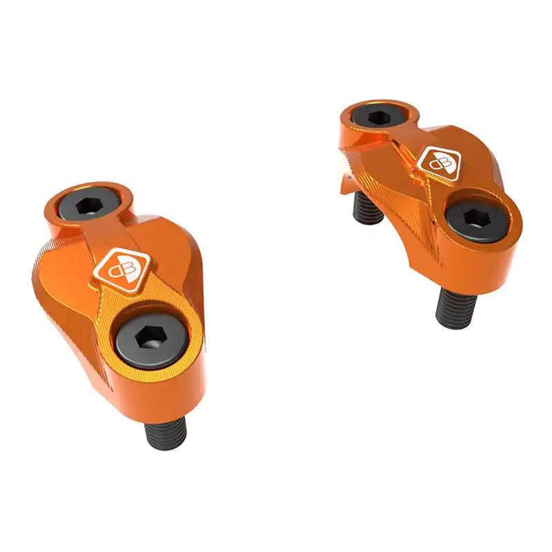 Morsetti Manubrio Dbk KTM 890 Duke arancio- Quantità Limitata