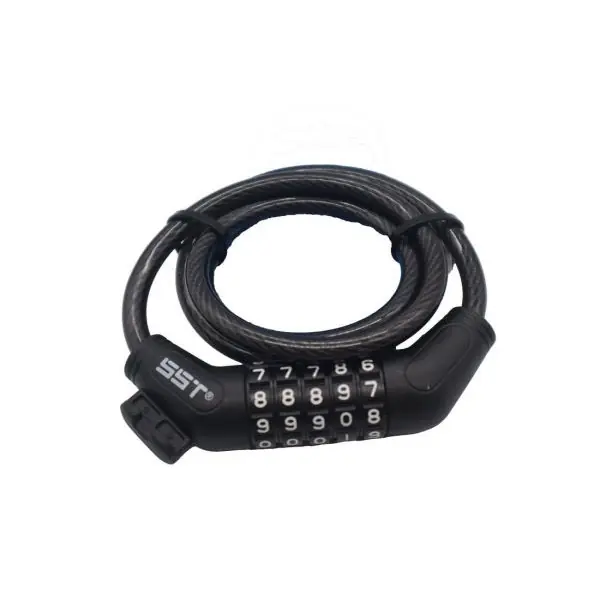 Compra Online Lucchetto Spiralato SST Combination nero-