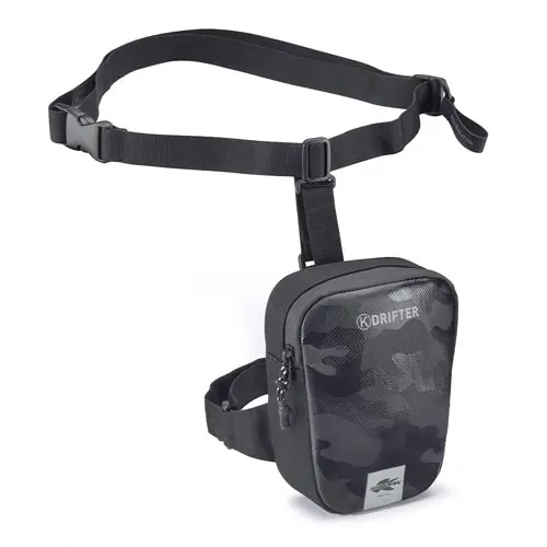 Compra Adesso Borsello da gamba Kappa DR03 nero-