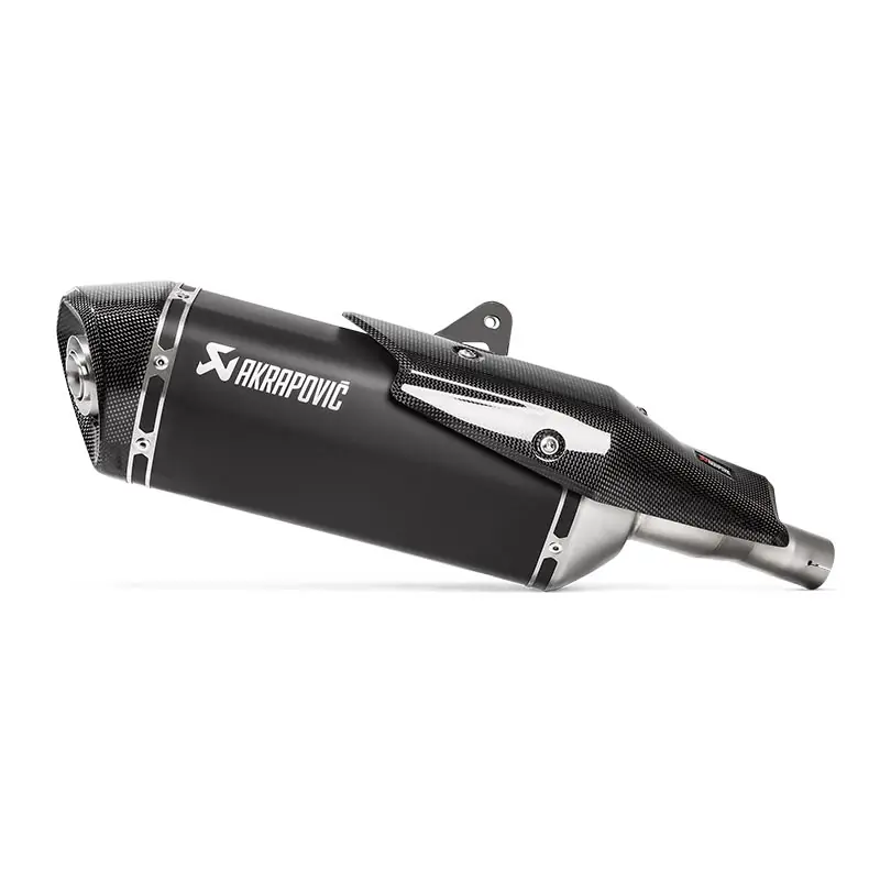 Akrapovic Omologato Nero Slip On Honda X-ADV 750- Subito Disponibile