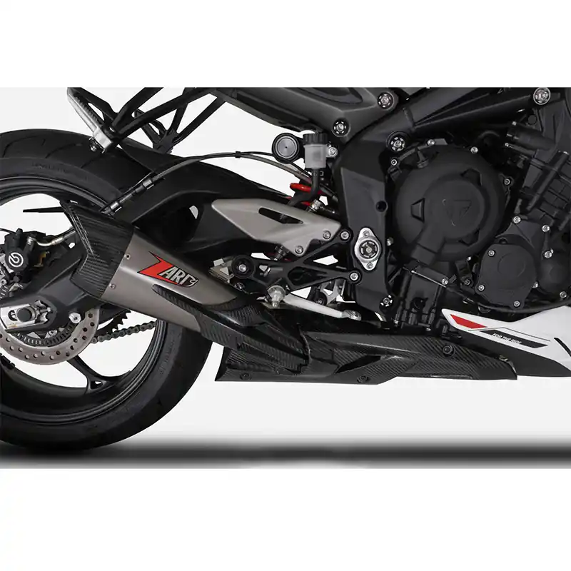 Pagamento Sicuro Kit Completo Zard Titanio Euro 5 Street Triple 765 2023-