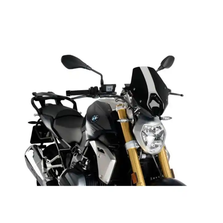 Prezzo Conveniente Cupolino Puig Naked NG Sport Bmw R1250R nero-