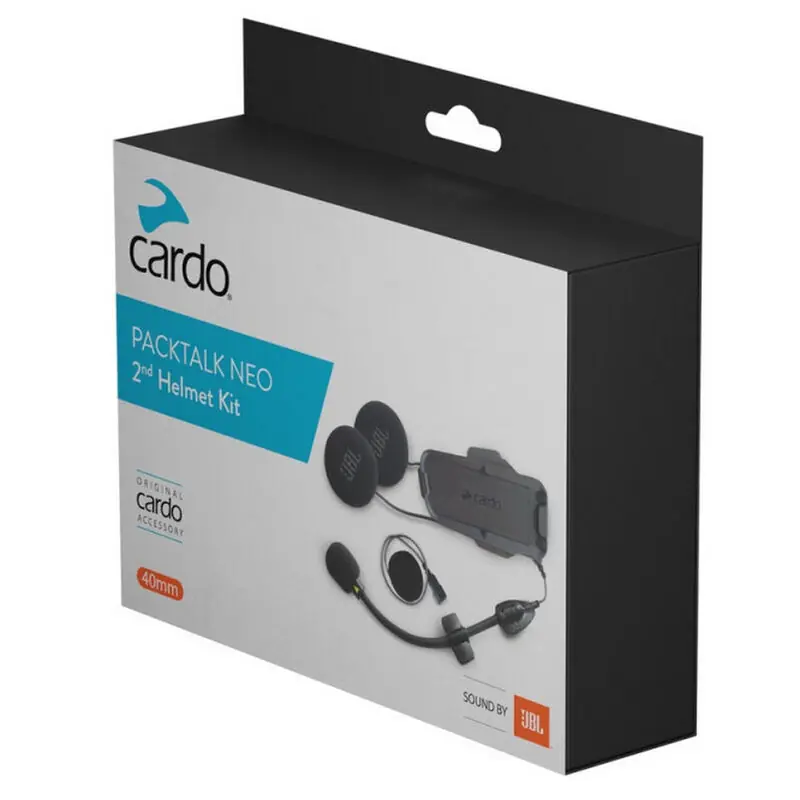 Kit Audio Cardo Packtalk Neo 2nd Helmet Kit JBL- Reso Gratuito