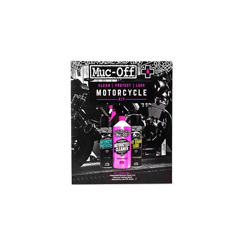Esclusivo Kit Pulizia Muc Off Clean Protect and Lube Kit-