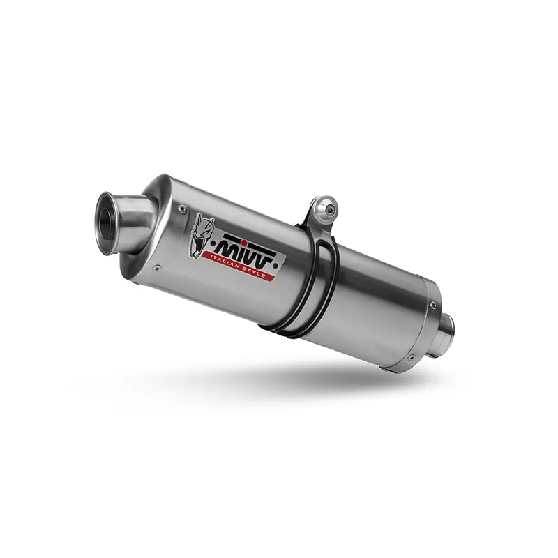 Mivv Oval Inox Omologato Slip On TIGER 1050 2010- Esclusivo