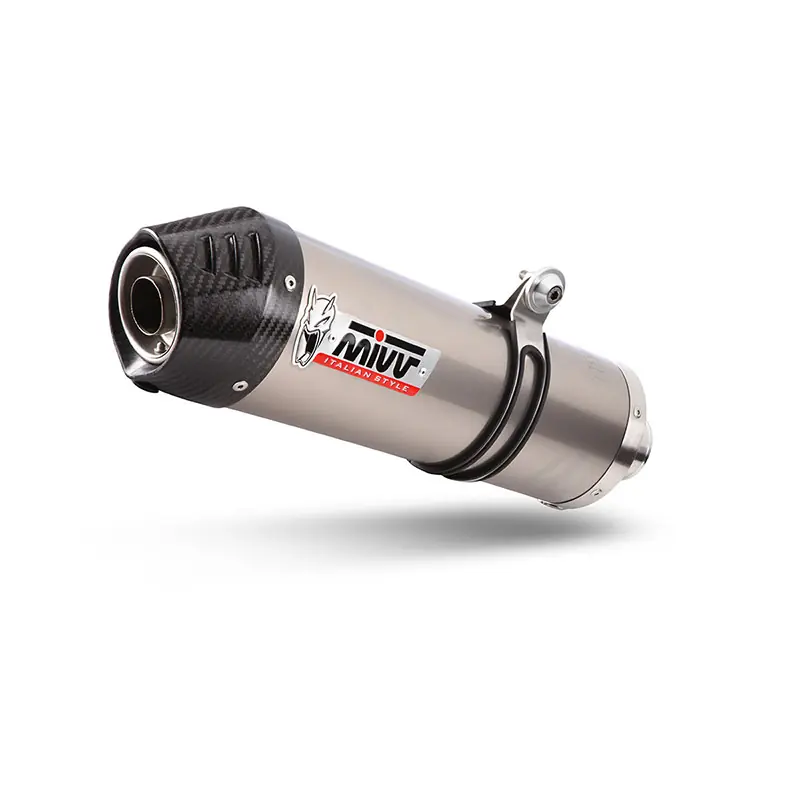 Mivv Oval Titanio Euro 5 Slip On Moto Guzzi V85TT- Subito Disponibile