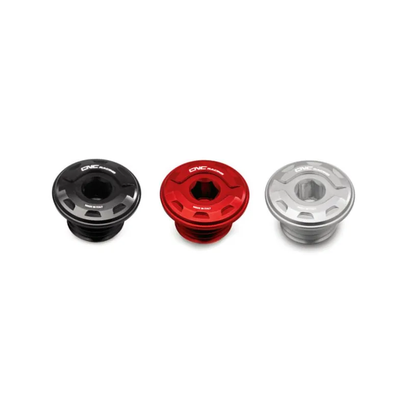 Tappo Carico Olio Cnc Racing Gear TA201S Argento- Di Tendenza
