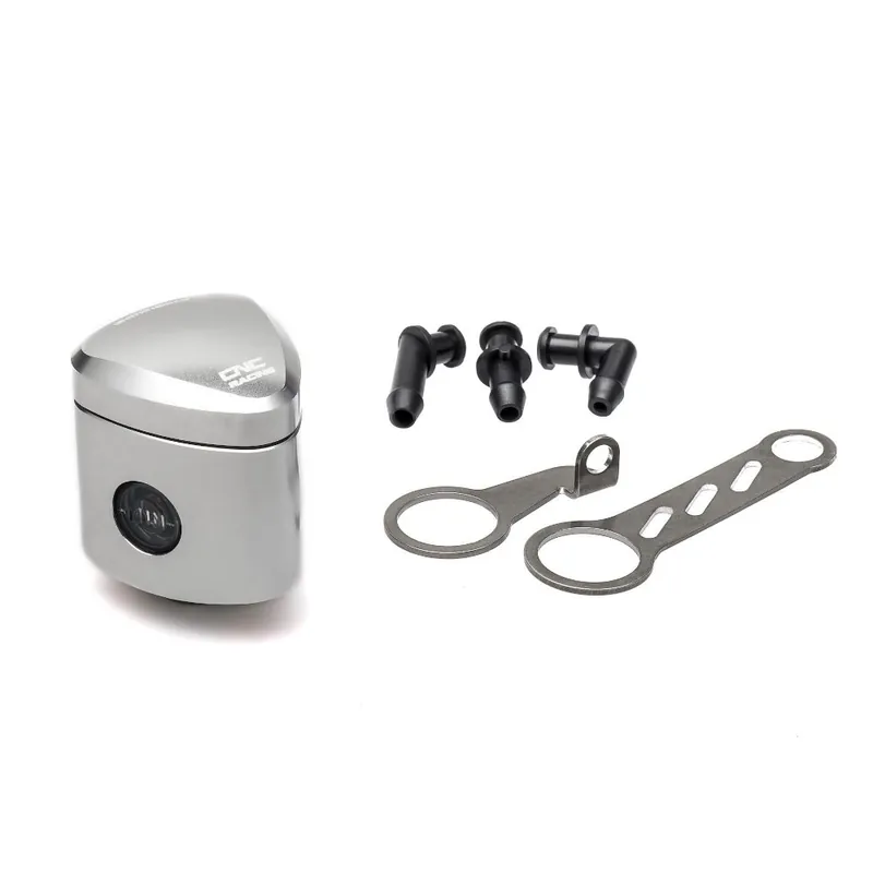Nuova Collezione Serbatoio Olio 12ml Cnc Racing Rebel SE500S Argento-
