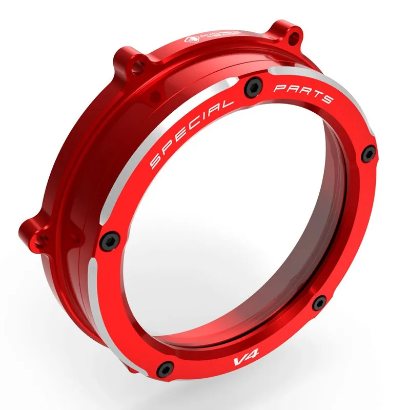 Prezzo Scontato Coperchio Frizione Ducabike Panigale V4 rosso rosso-