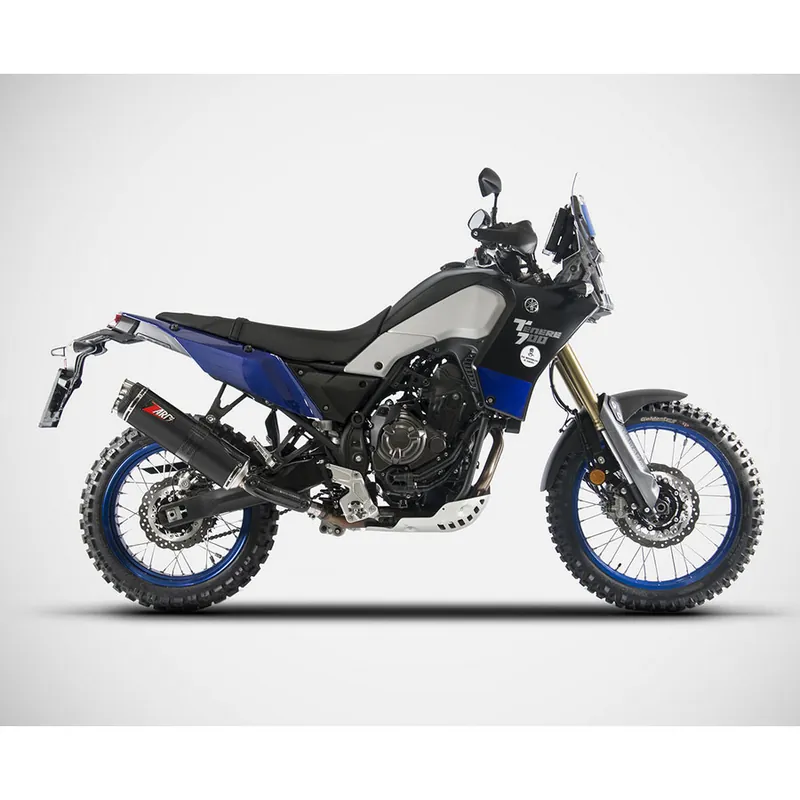 Compra Oggi Stesso Zard Scarico Inox Racing Yamaha Tenere 700 nero-