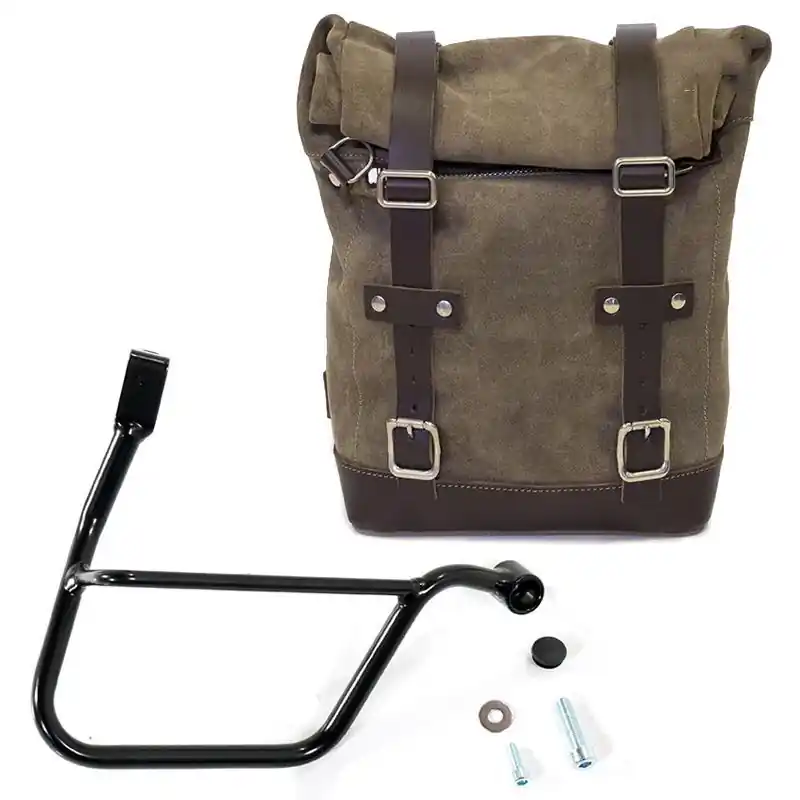 Must-Have Borsa in cuoio+Telaio DX Unit Garage 1013DX grigio-