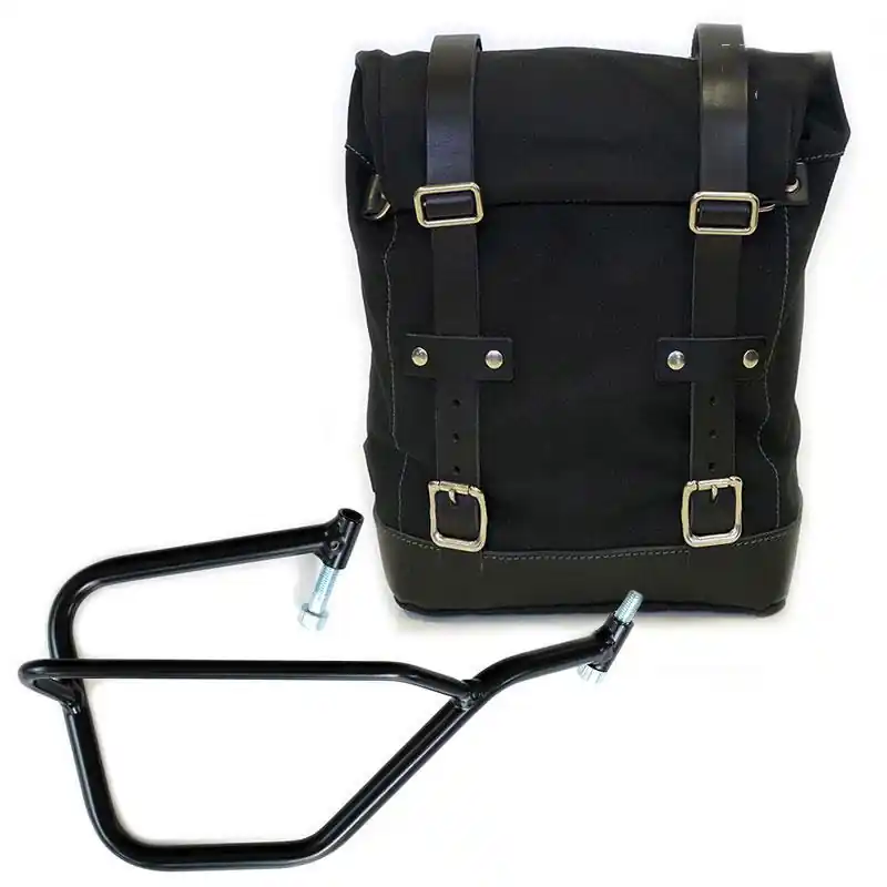 Prezzo Scontato Borsa Canvas+Telaio DX Unit Garage nero-