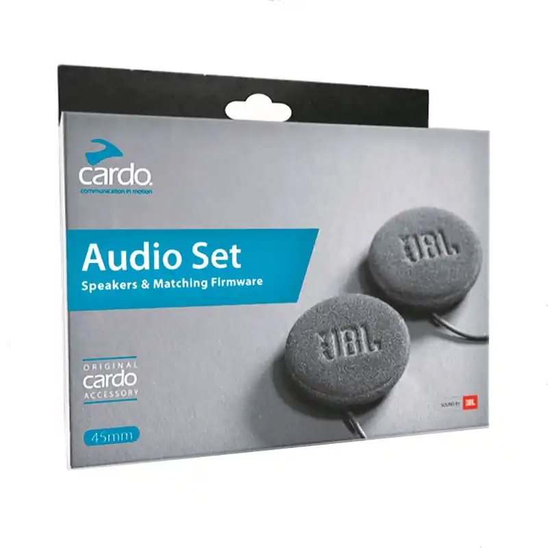 Cuffie Cardo Jbl 45mm Packtalk/Freecom nero- Scelto Dai Clienti