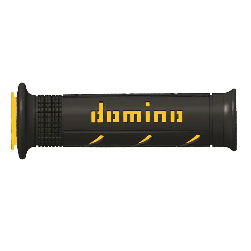 Promozione Coppia Manopole Domino A25041C XM2 nero giallo-