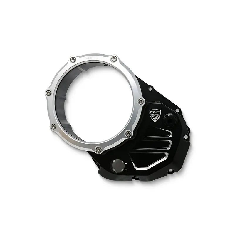 Esclusivo Carter Frizione Cnc Racing Ducatia nero argento-