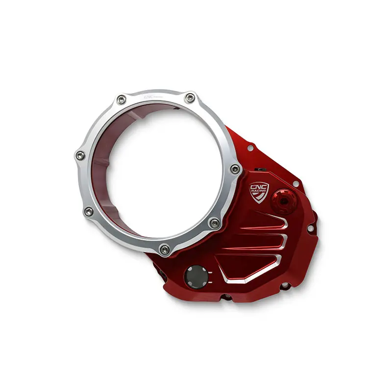 Di Tendenza Carter Frizione Cnc Racing Ducati rosso argento-
