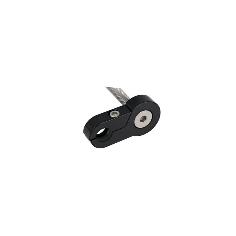 CNC Adattatore M8 per specchio end-bar Rocket - SX nero- Prezzo Conveniente