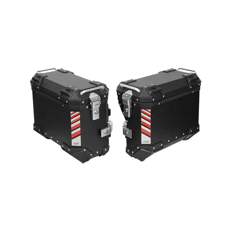 Valigie Laterali Loboo Pike Tracker 35/35LT nero- Must-Have