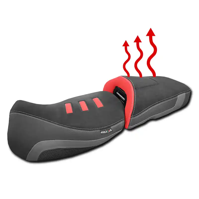 Più Venduto Sella Rialzata Riscaldata Prostatico R1300GS ADV nero rosso-