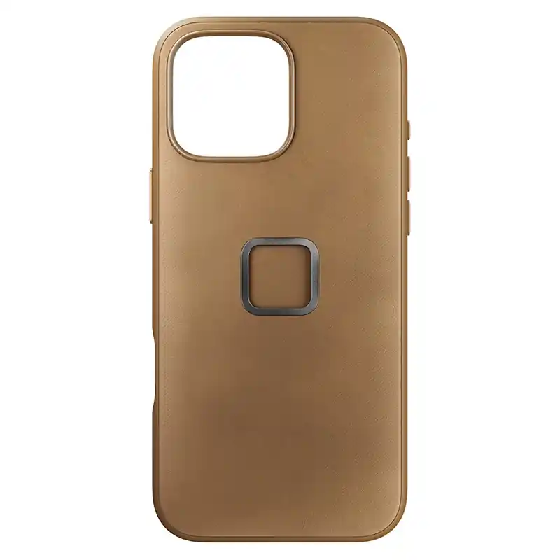 Peak Design Leather Iphone 16 Pro Max tan- Direttamente Dal Produttore