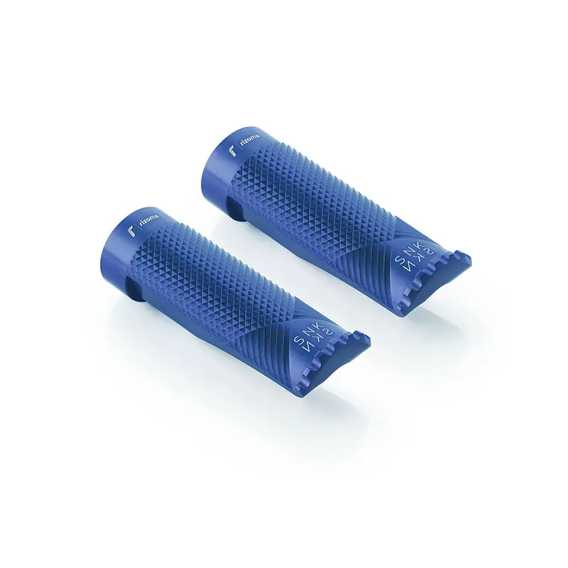 Sconto Pedivelle Rizoma Snake 18 mm blu-
