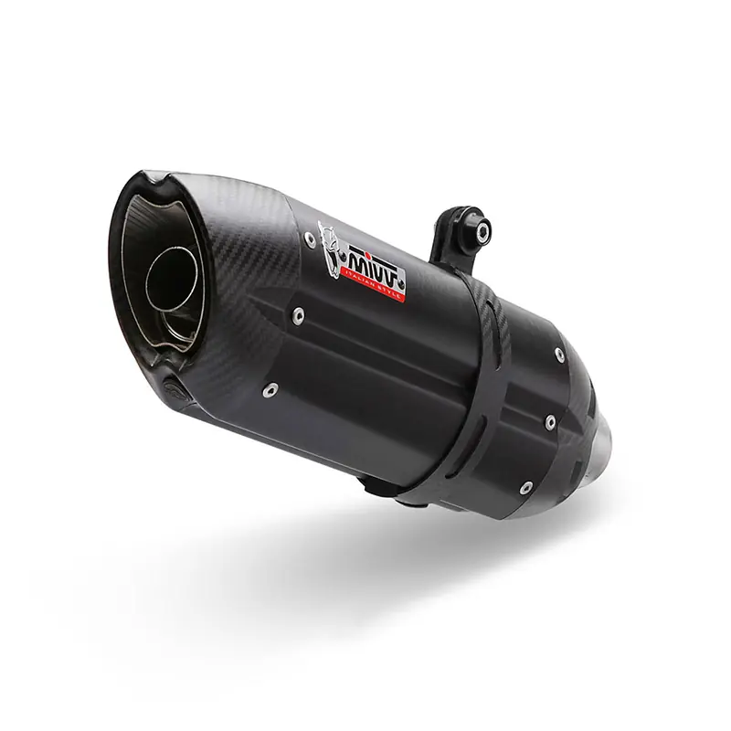 Solo Oggi Mivv Suono Nero Inox Euro 4 Slip On Yamaha MT-03-