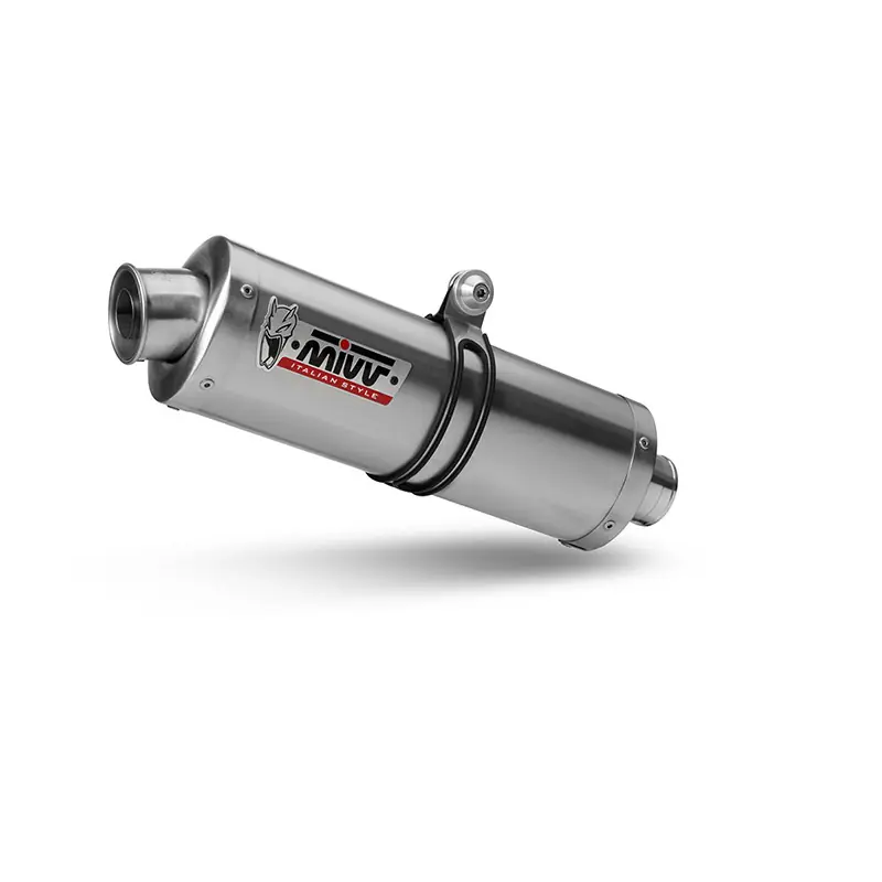 Mivv Oval Inox Euro 4 Slip On DL V-Strom 1000- Spedizione Gratuita