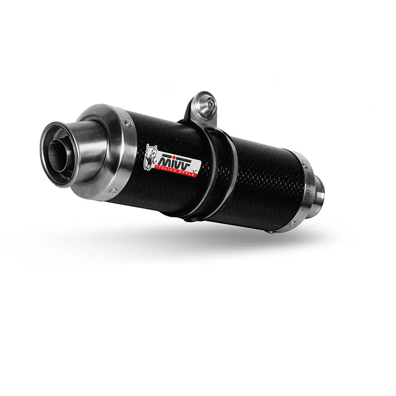 Mivv Gp Carbonio Omologato Slip On Kawasaki Z 750- Prezzo Scontato