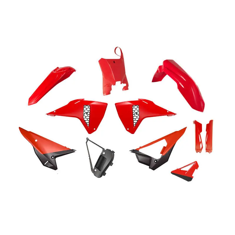 Subito Disponibile Racetech Kit Plastiche Honda Crf R conParasteli rosso-