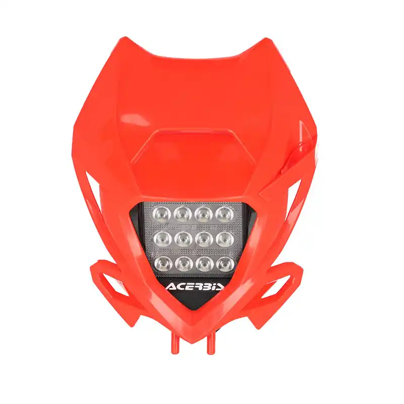 Maschera Faro Acerbis VSL Beta rosso- Affare