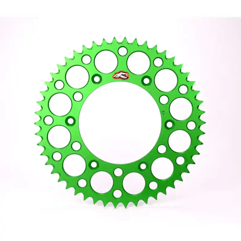 Non Perdere Corona Renthal CW 112-520 Grooved 50T KX/KXF verde-