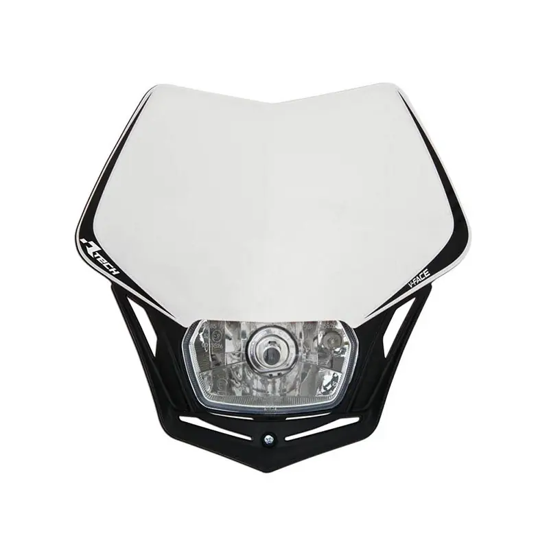Ultima Occasione Mascherina Portafaro Racetech V-Face nero bianco-