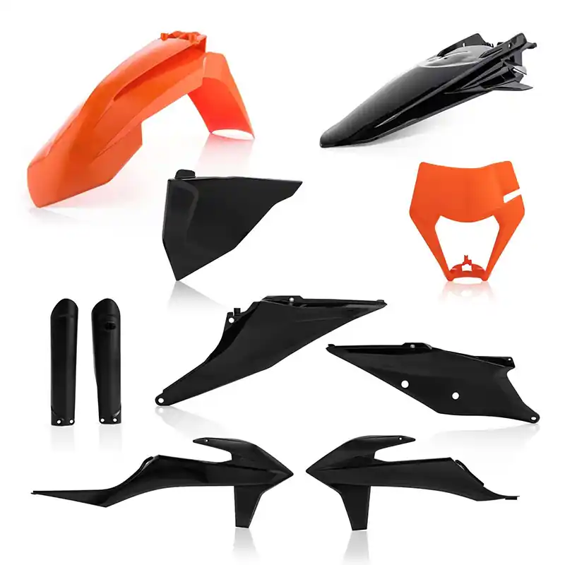 Consegna Rapida Kit Plastiche Acerbis EXC/EXC-F 2020 nero arancio-