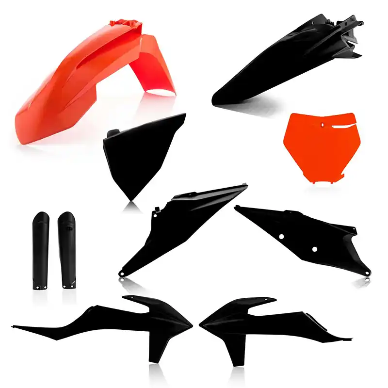 Kit Plastiche Acerbis SX/SXF 2019 nero arancio- Bestseller