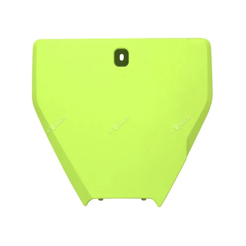 Racetech TABELLA FRONTALE PORTANUMERO HUSQVARNA REPLICA GIALLO NEON- Esclusivo