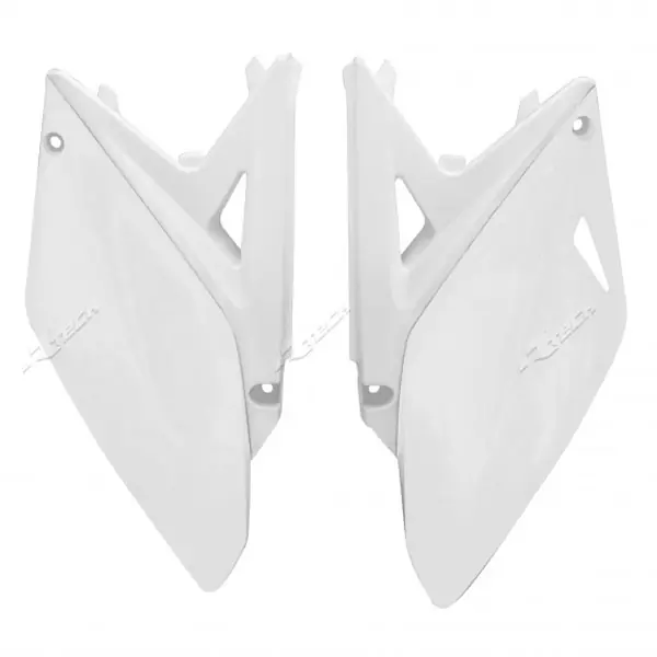 Prezzo Basso Racetech Tabelle laterali portanumero SUZUKI RMZ 250 10/16 BIANCO-