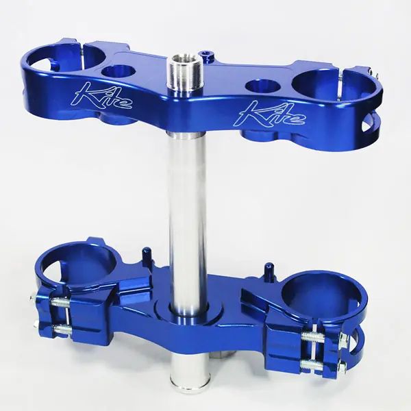Piastre forcella Kite SUZUKI RMZ 450 10/12 Blu- Spedizione Espresso