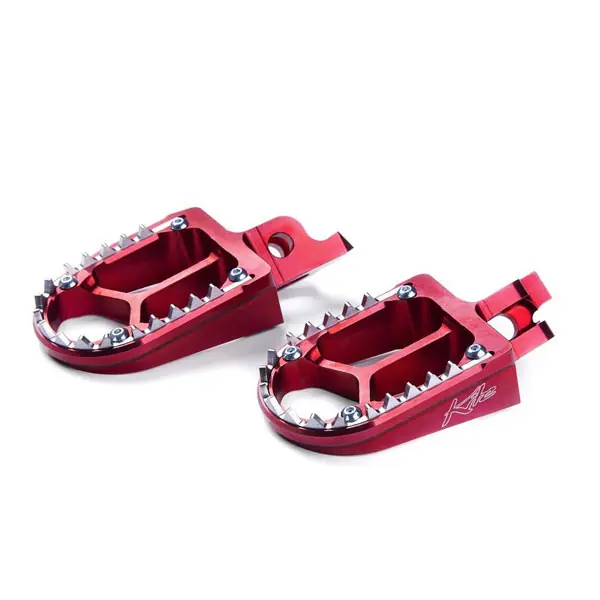 Pedane poggiapiedi Kite HUSQVARNA TC/TE/WR 01-13 Rosso- Nuova Collezione