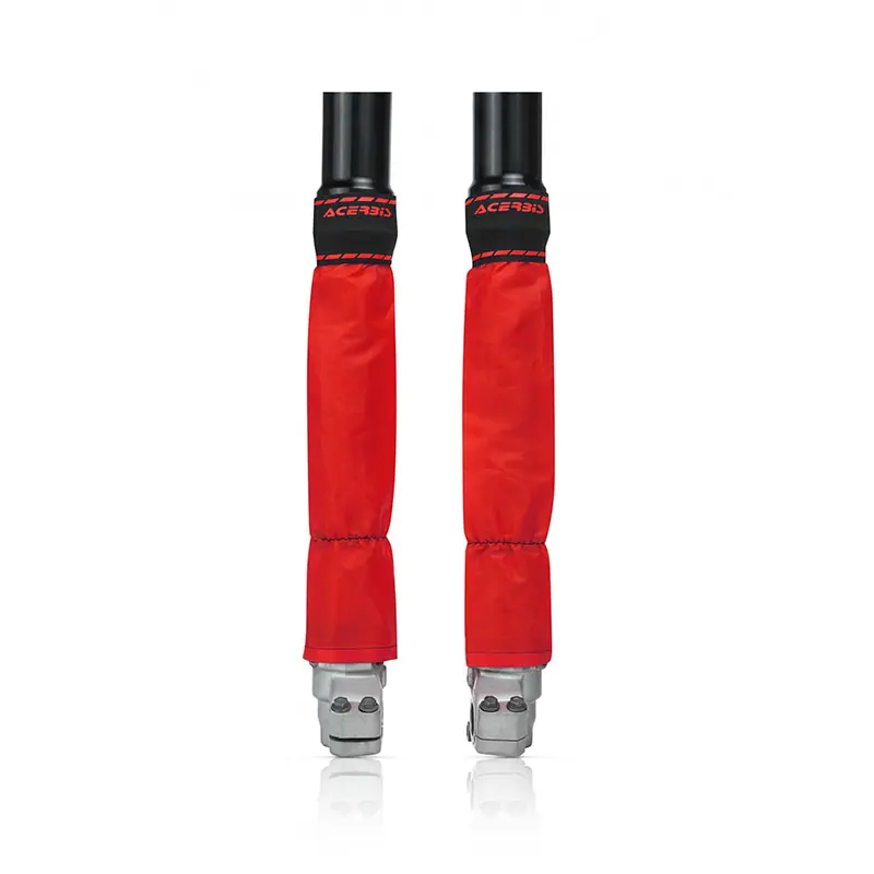 Economico Calza Coprifodero Forcella Acerbis Z-Mud rosso-