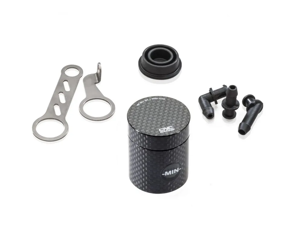 Ultimissimo Modello SERBATOIO FRENO POST/FRIZ 12ML CARBONIO CNC RACING BMW S 1000 RR 2009-11-