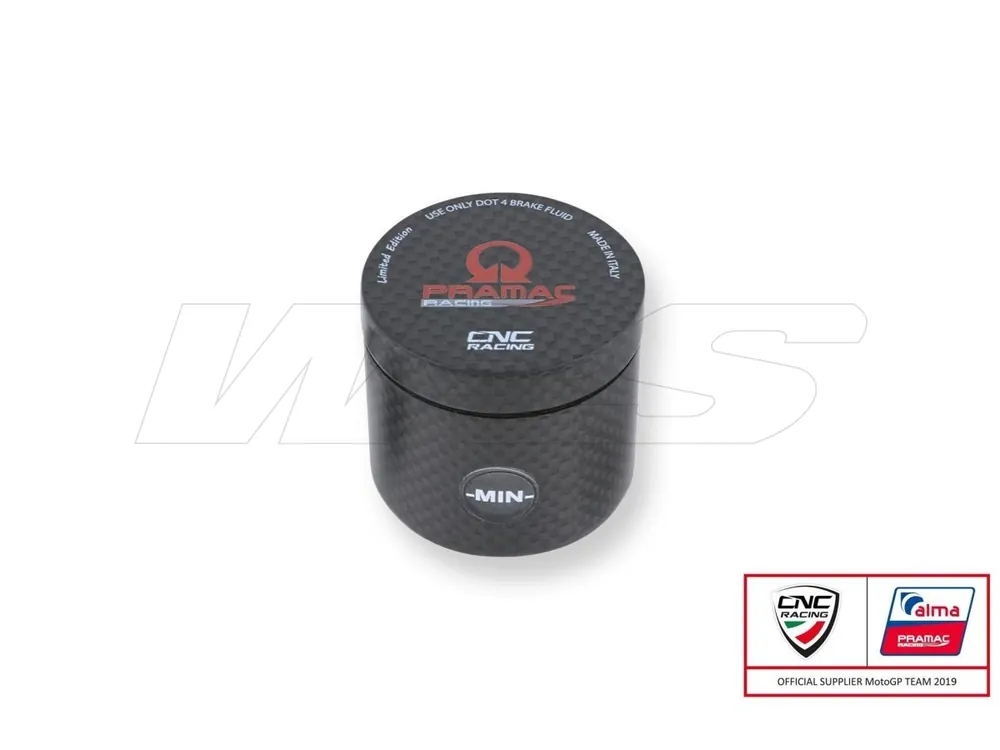 Professionale SERBATOIO FRENO ANT. 25ML PRAMAC CARBONIO CNC RACING DUCATI MULTISTRADA 1200 S 2015-17-