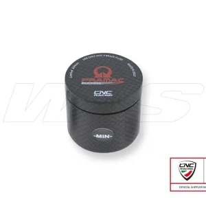 Ultimissimo Modello SERBATOIO FRENO ANT. 25ML PRAMAC CARBONIO CNC RACING DUCATI MONSTER 800 2003-05-