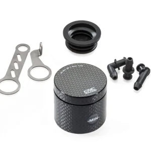 SERBATOIO FRENO ANT. 25ML CARBONIO CNC RACING HONDA NC 700 X ABS 2012-13- Soddisfatti O Rimborsati