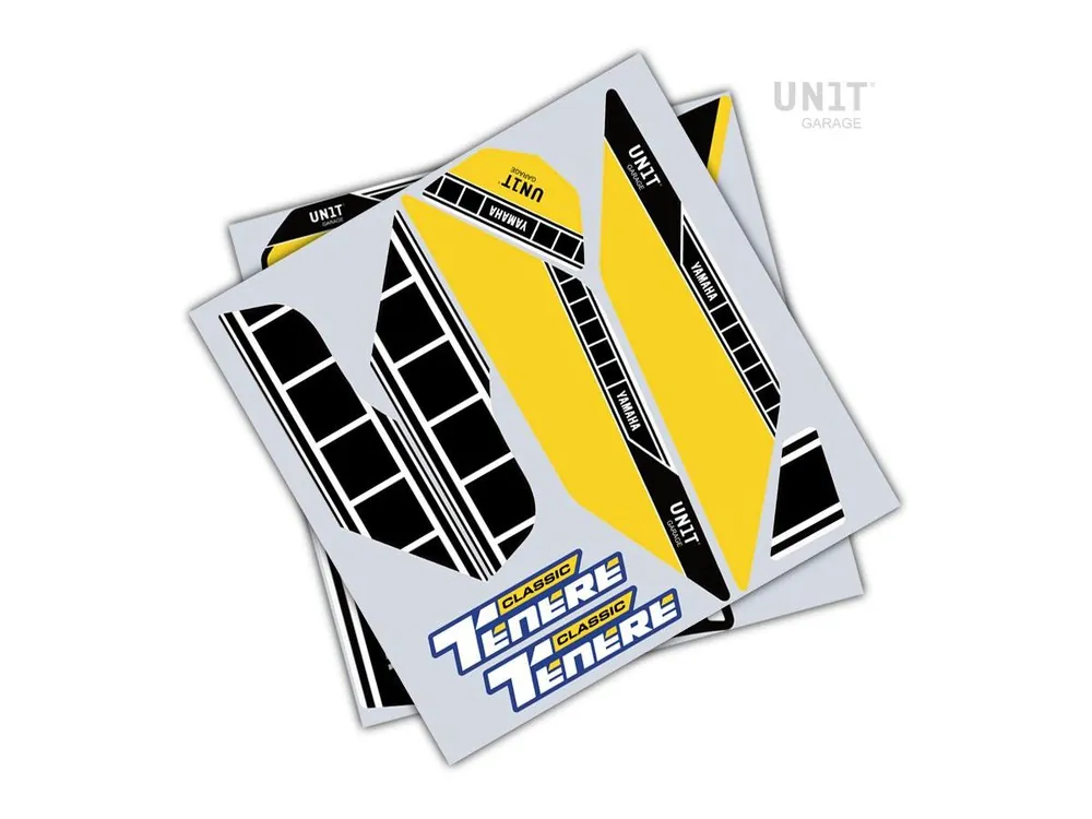 ADESIVI UNIT GARAGE YAMAHA TENERE 700 / WORLD RAID 2023-2024- Solo Oggi